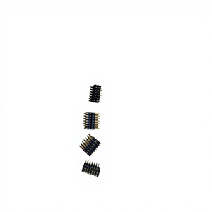 Connecteurs de câblage flexibles Micro Board Stacker, boîtier rectangulaire en nylon, contact en cuivre, montage en surface, connecteur mâle-femelle - Product Image 1