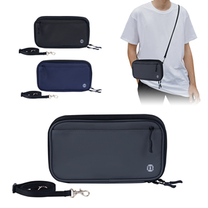 Portefeuille de voyage à grande capacité, housse pour passeport, rangement pour billets, cartes, pièces de monnaie, blocage RFID, imperméable, porte-passeport familial - Product Image 1