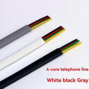 سلك تمديد جهاز فاكس <span class=keywords><strong>2</strong></span>-4 أنواة 6-8-10 كابل F مع RJ11 RJ12 النحاس - Product Image 4