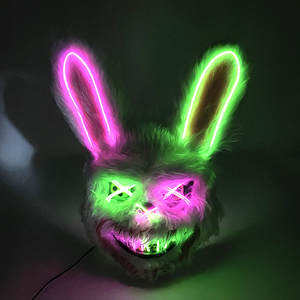 Маска кровавого кролика из пластика для косплея - Product Image 3