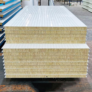 Type fin pour cloison métallique intérieure, <span class=keywords><strong>mur</strong></span> léger, ignifuge, insonorisé, écologique, décoration de toit, isolation - Product Image 3