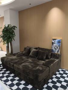 Sofa Modular Modern dengan desain arsitektur, furnitur ruang tamu kelas atas untuk estetika Interior mewah - Product Image 5