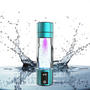 Générateur d'eau hydrogénée portable avec écran LED, membrane DuPont N117, pour la boisson en extérieur, au bureau, en voyage et pour le sport - Product Image 1
