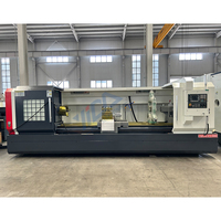 Tour CNC CK6165 CK6180 à alimentation automatique avec mandrin à 4 mors, système FANUC, pour le travail des métaux