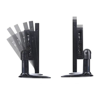 Mini Monitor CCTV LED TFT IPS de 7 pulgadas con puerto panorámico de puertos AHD LCD Pantalla de monitor extendida para conexión HDMIED de montaje en pared