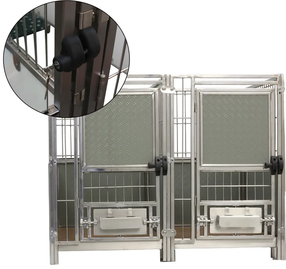 AEOLUS dog cages metal kennels dog kennels large outdoor boarding kennel