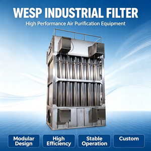 Precipitador Electrostático (ESP) Tubular Comercial para Reciclaje <span class=keywords><strong>de</strong></span> Baterías <span class=keywords><strong>de</strong></span> Plomo-Ácido, Fundición y Purificación <span class=keywords><strong>de</strong></span> Gases - Product Image 1