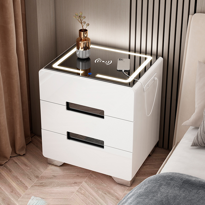 Black+tri color light+wireless charging+USB socket