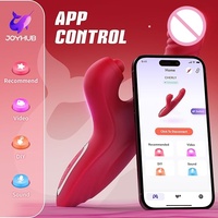App-gesteuerter Teleskop-Vibrator mit Heizfunktion für Vagina und G-Punkt-Massage, Rabbit-Vibrator für Frauen, Sexspielzeug