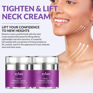 Crème raffermissante pour le cou avancée, acide hyaluronique, lifting des rides, resserrement de <span class=keywords><strong>la</strong></span> <span class=keywords><strong>peau</strong></span>, anti-âge, hydratation intense, Sylax - Product Image 6