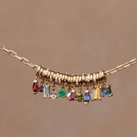 Collier Pendentif Double Goutte Ronde en Labradorite Plaqué Or Argent Sterling 925 Personnalisé Tendance Mariage