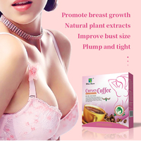 Coffee Instant Breast Enhancement Coffee with Papaya & Herbal Extracts for Women