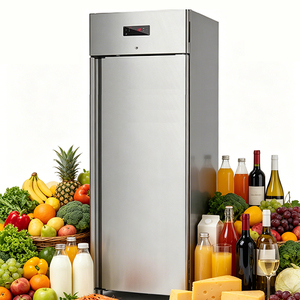 Commercial Upright Refrigerator Stainless Steel Frost Free Digital Control Cooling Display for Kitchen Winery Pharmacy E1R6871N1 - Product Image 2