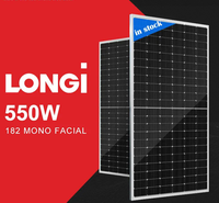Panneaux solaires photovoltaïques Tier 1 Longi 640-665W Hi-MO X10 N-Type demi-cellules haute efficacité 24,8% avec garantie 25 ans pour la maison