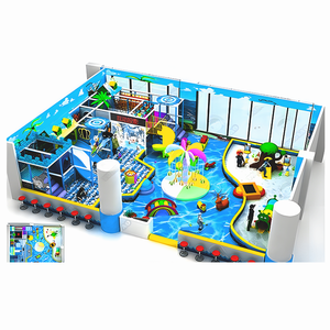 Juego suave bebé niños área de juegos Parcs pour enfants pastel espuma Ball pit niño equipo de juego suave - Product Image 1