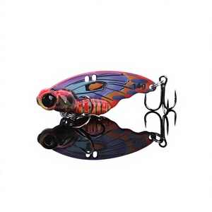 เหยื่อตกปลาโลหะรูป<span class=keywords><strong>ผีเสื้อ</strong></span>แบบปรับแต่งได้ ผลิตจากโลหะผสมสังกะสี พร้อมรูปรับระดับการเคลื่อนไหว - Product Image 4