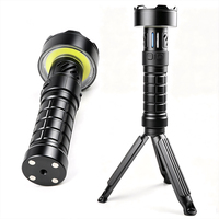 Linterna LED de Aleación de Aluminio con Doble Función Repelente de Mosquitos, Diseño de Calentamiento con Imán, Soporte y Luz de Camping
