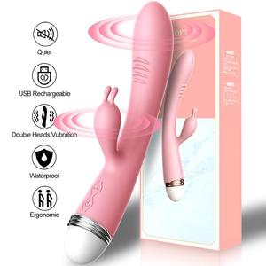 Adult Toys Dildo <b>Vibrator</b> Sex Toy Double Rod Masturbation Rabbit <b>Vibrator</b> Utensils Adult Sex Product <b>Vibrator</b> for Women% - Product Image 6