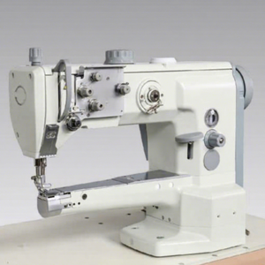 Multiple Feed Mechanism Cylinder-Bed Home Use New <b>Industrial</b> Lockstitch <b>Sewing</b> <b>Machine</b> with Motor and Gear HK-669 - Product Image 1