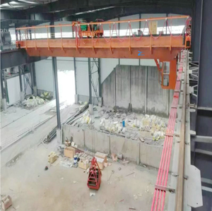 Pont roulant à double poutre de 250 tonnes et 400 tonnes pour la manutention des tambours d'usine de lavage, avec conception à entretien facile - Product Image 5