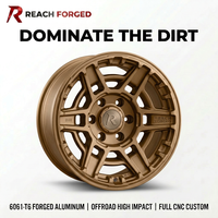 Jantes forgées de style Beadlock tout-terrain certifiées DOT pour Mercedes Classe G Overland Build