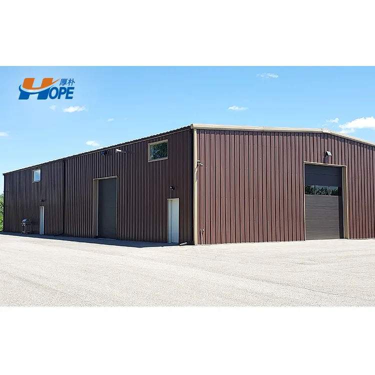 Cheap Customized Factory Storage Modular Prefabricated Metal Workshop Steel Structure Building