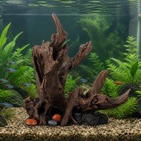 Décorations en résine PKY pour aquarium, roche, crevette, cichlidé, araignée, dôme de reproduction en céramique, grotte de cachette