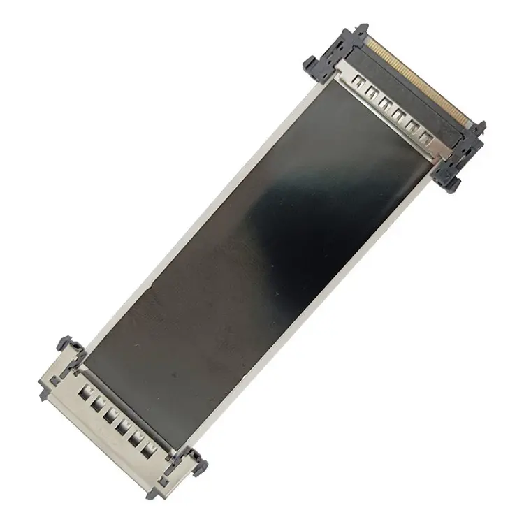 OEM i-pex kết nối LVDS kết nối che chắn Ribbon ffc linh hoạt cáp phẳng