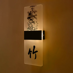 Visibilidad clara Retroiluminación LED Letrero acrílico Base Números de puerta Número de madera Número de acrílico Nombre Letrero electrónico - Product Image 3