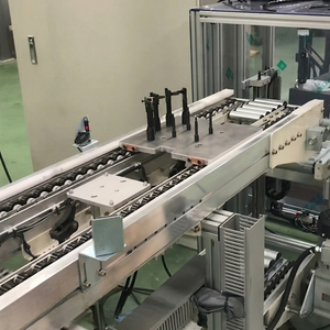 Advanced Double Speed Chain Conveyor featuring Blocking and Positioning Mechanisms for Accurate Workstation Stopping and Release - Product Image 1