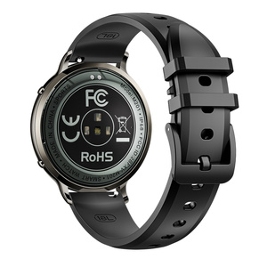 Montre connectée ultra-fine pour femme, design double sphérique, écran AMOLED 1,32 pouces, bracelet sport, affichage permanent de l'heure. - Product Image 2