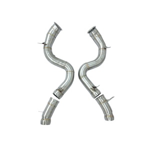 CSZ alta calidad Racing 304 cabezales de acero inoxidable sistema de escape bajante para Mercedes Benz S63 AMG W222 2017-2020 modelo - Product Image 1