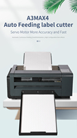 Machine de découpe automatique Skycut A3MAX4 A3 A4 à tête unique avec servomoteur pour étiquettes et autocollants, alimentation automatique du papier