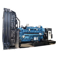 Générateur diesel silencieux Yuchai SDEC 180KVA 200kVA à châssis ouvert 144KW 380V/400V Démarrage électrique Démarrage à distance ATS Triphasé