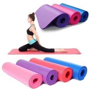 حصيرة يوغا VIGFIT مقاومة للانزلاق ومتينة وصديقة للبيئة من مادة NBR مقاومة للماء بسمك 10 مم للصالات الرياضية، بسعر المصنع مباشرة - Product Image 3