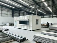 Kiosque modulaire préfabriqué, bar à café, kiosque de magasin de proximité, kiosque à montage rapide, étanche, kiosque modulaire personnalisé