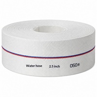 Tuyau d'incendie agricole tressé en polyéthylène de 4 pouces et 50 mètres, haute pression, haute capacité, résistant à l'abrasion, pour évacuation des eaux usées et lutte contre les inondations
