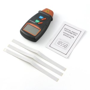 เครื่องวัดความเร็วรอบแบบเลเซอร์ DT2234C +,เครื่องวัดความเร็วรอบเครื่องวัดความเร็วรอบหน้าจอ LCD ดิจิตอลแบบไม่สัมผัสขนาดเล็ก - Product Image 5