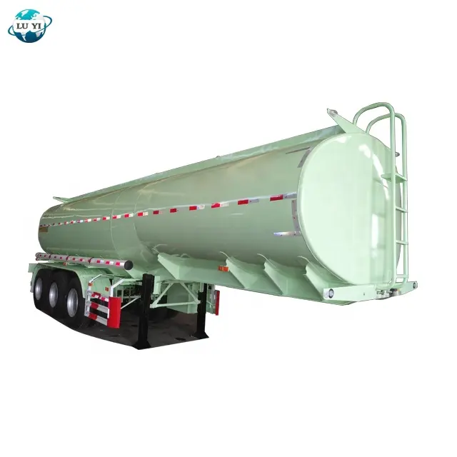 3 Axle 40000 Liters Water Tanker Truck Trailer With Pump System