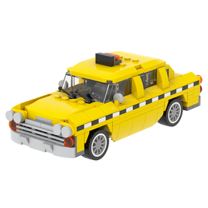 MOC4150 337Pcs <span class=keywords><strong>Taxi</strong></span> À <span class=keywords><strong>New</strong></span> <span class=keywords><strong>York</strong></span> DIY MOC Bricks Juguetes Building Block Sets Jouets Éducatifs Enfants - Product Image 1
