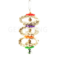 Nourriture à mâcher pour animaux de compagnie, perroquet oiseau jouets partie douce ensemble fournitures Javawood oiseau perchoir