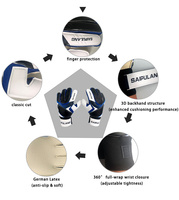 Gants de gardien de but de football en latex antidérapants pour enfants et adultes, pour l'entraînement et la pratique sportive professionnelle