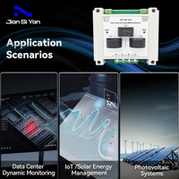 Compteur d'énergie intelligent JSY-MK-354 Type rail DIN 3 phases RS485 Compteur AC pour la surveillance de la puissance électrique