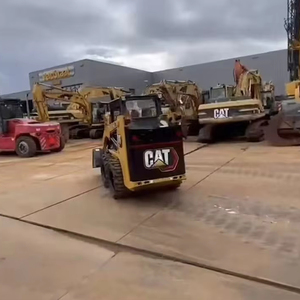 Chargeuse compacte CAT 216B d'occasion de haute qualité, meilleure vente de machines de chantier avec chargeur frontal, S180 S300 CASE en vente - Product Image 1