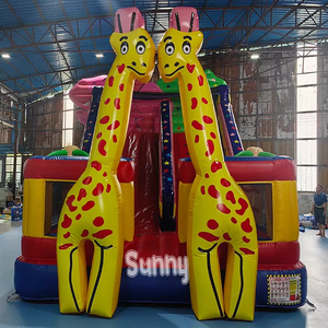 Tobogán Inflable Comercial de PVC para Niños, Diseño de <span class=keywords><strong>Bob</strong></span> <span class=keywords><strong>Esponja</strong></span>, Tobogán Inflable Grande para Uso en Seco o Mojado, Ideal para Fiestas y Parques al Aire Libre - Product Image 6