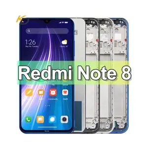 แสดงผลสำหรับ Xiaomi redmi Note 7จอแอลซีดีแสดงผลดิจิตอลสัมผัสหน้าจอประกอบกับกรอบสำหรับ redmi Note 8