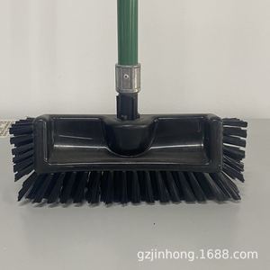 Long Handle Floor <b>Brush</b> Nylon Bristles Plastic Head For Cleaning Floors - Product Image 2