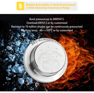 Độ nhạy cao 6Mpa ~ 250mpa giá cả cạnh tranh sputtered màng mỏng MEMS dựa trên cảm biến áp suất - Product Image 3