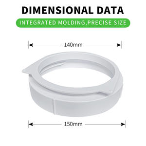 Connecteur d'interface de corps en ABS pour climatiseur <span class=keywords><strong>mobile</strong></span> domestique manuel, <span class=keywords><strong>tuyau</strong></span> d'évacuation de fenêtre - Product Image 3