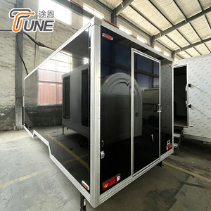 Offre Spéciale : Remorque <span class=keywords><strong>Alimentaire</strong></span> Carrée de 4,9 m Entièrement Équipée – Cuisine Mobile pour la Restauration de Rue – Prix Réduit – Prête à l'Expédition - Product Image 1